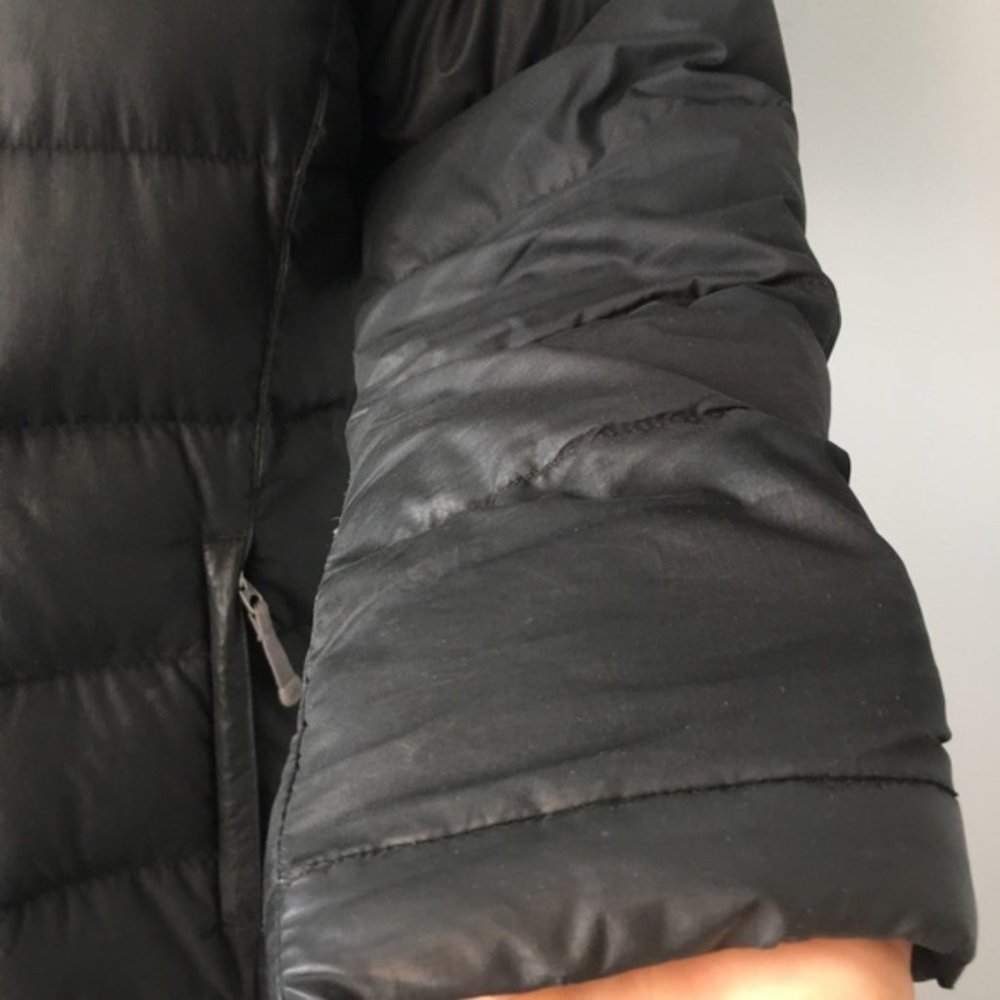 THE NORTH FACE Black Long Puffer Jacket Size Small - Picture 7 of 16